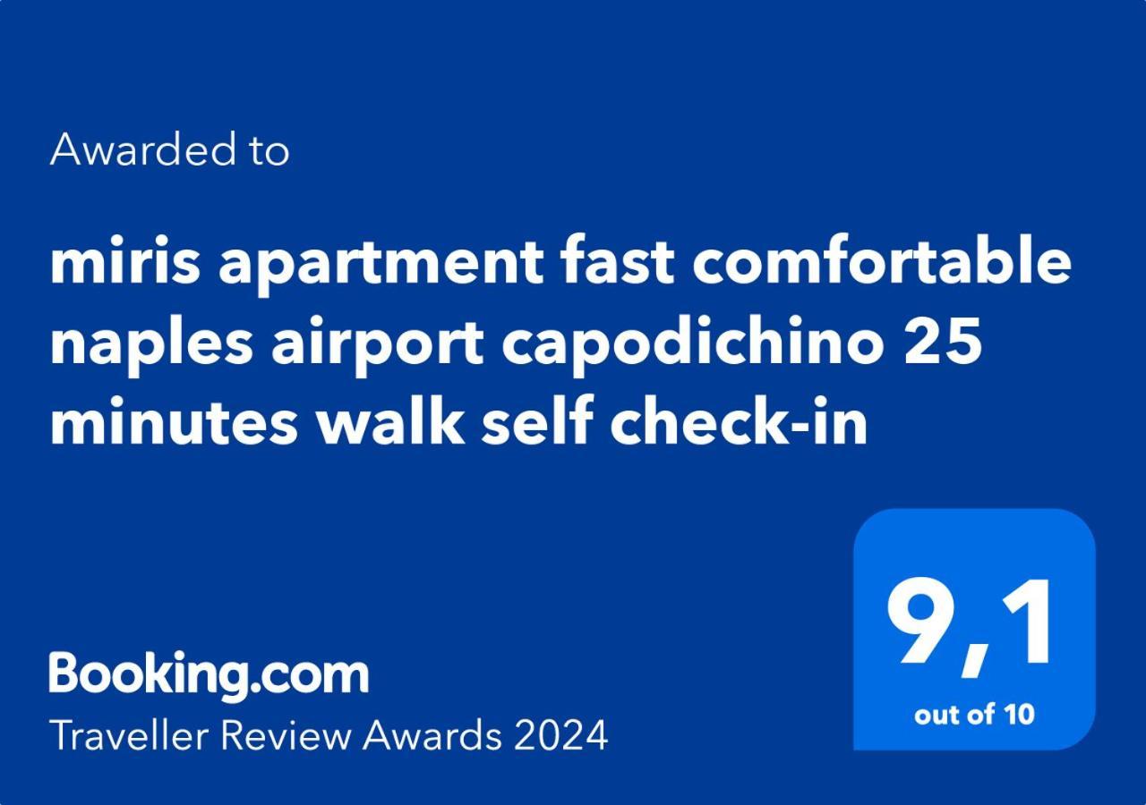 Miris Fast Comfortable Airport Capodichino 25 Minutes Walk Self Check-in Neapel